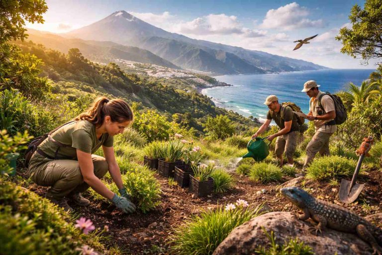 Naturschutzprojekte auf den kanarischen Inseln