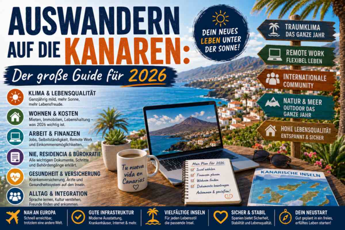 Auswandern auf die Kanaren: Der große Guide für 2026 – Kanaren