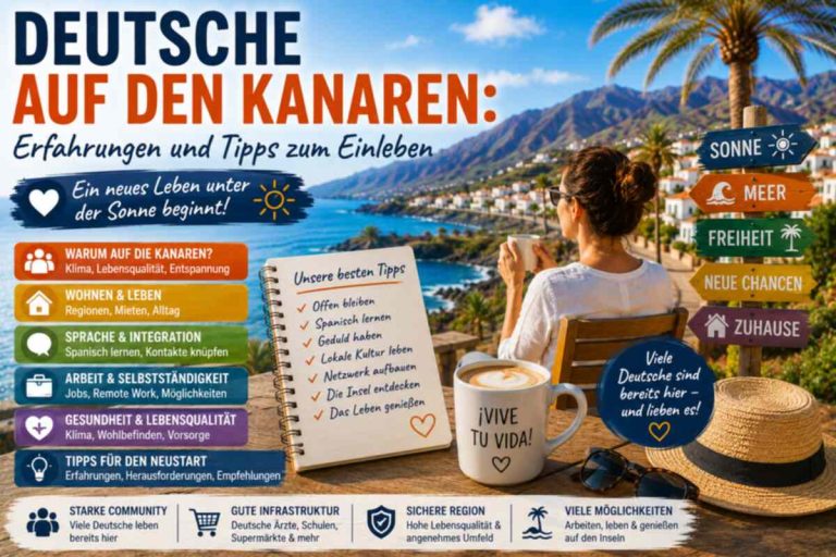 Deutsche auf den Kanaren: Erfahrungen und Tipps zum Einleben