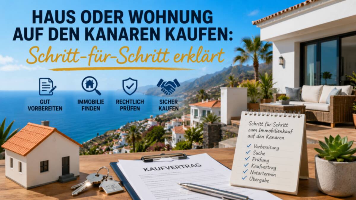 Haus oder Wohnung auf den Kanaren kaufen: Schritt-für-Schritt erklärt – Kanaren