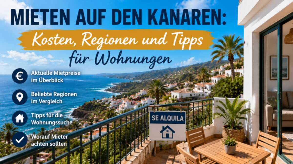 Mieten auf den Kanaren: Kosten, Regionen und Tipps für Wohnungen – Kanaren