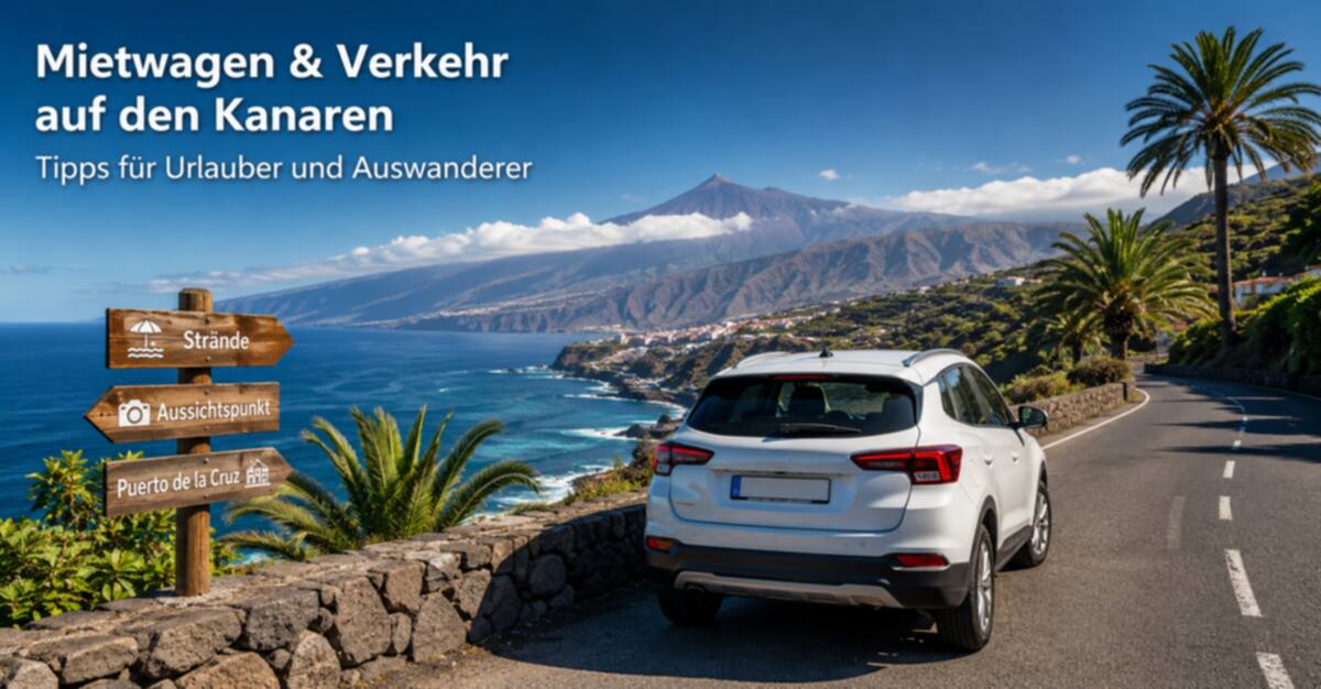 Mietwagen und Verkehr auf den Kanaren: Tipps für Urlauber und Auswanderer – Kanaren