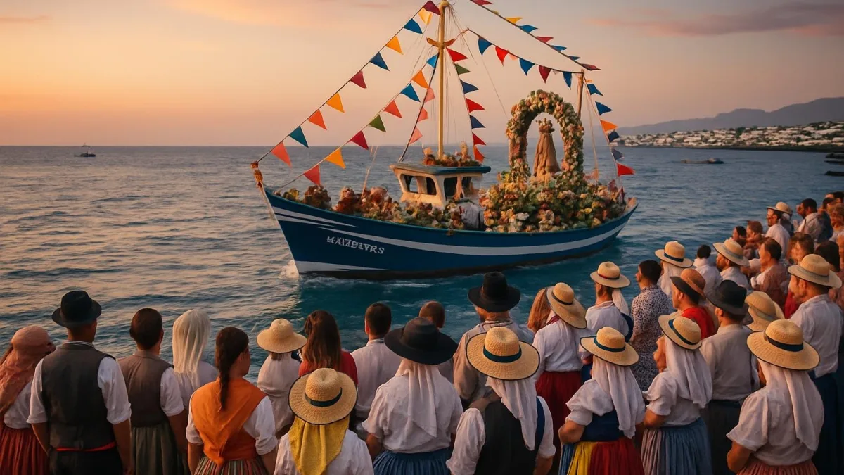 Festlichkeiten zu Nuestra Señora del Carmen in Puerto del Carmen – Kanaren