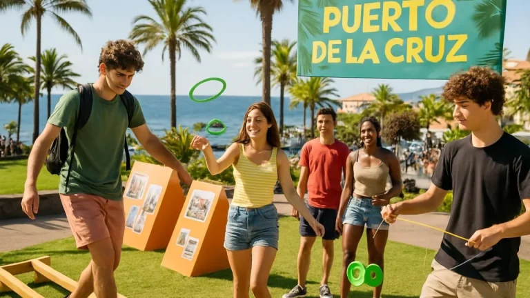 Sommerprogramm für Jugendliche in Puerto de la Cruz vom 4. bis 13. August – Kanaren