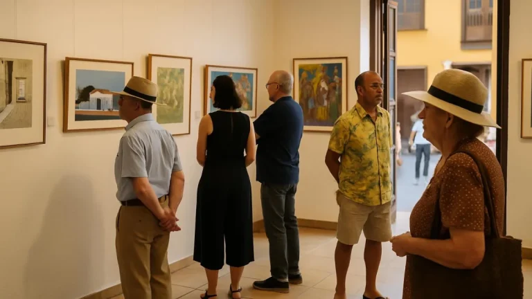 Internationale Kunstausstellung „Por 60 y 2 Ojos!“ in Puerto de la Cruz – Kanaren