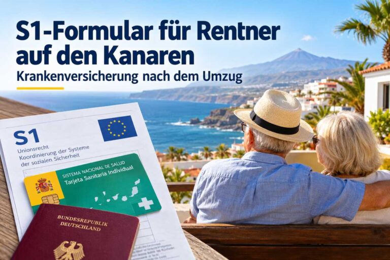 S1 Formular für Rentner auf den Kanaren