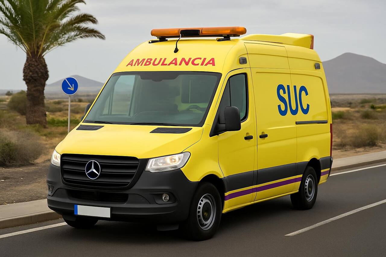 Kanarische Ambulanzmitarbeiter drohen mit Streik wegen Lohnstagnation – Gesundheit (Ambulanzfahrzeug)