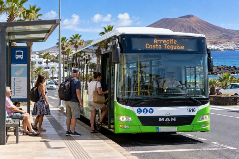 Lanzarote verstärkt den öffentlichen Nahverkehr für die Fiestas de Nuestra Señora de Los Dolores 2026