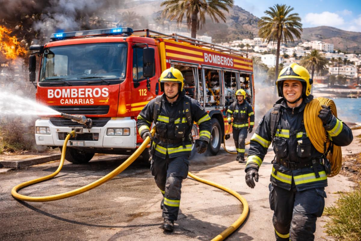Teneriffa plant Übung zur Brandbekämpfung in La Guancha – Behörden (Feuerwehr)