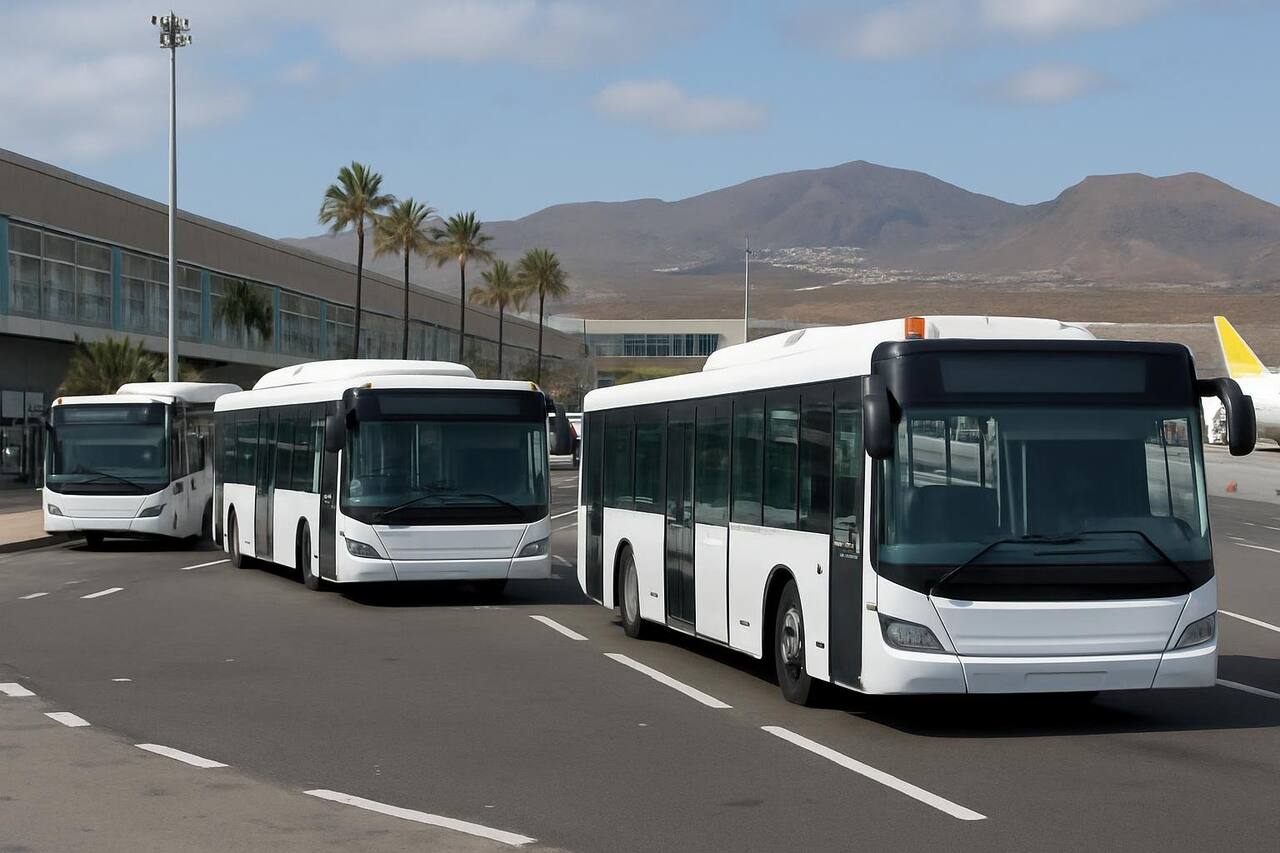 Aena verschiebt Parkgebühren für Shuttlebusse an Flughäfen Teneriffa Süd und Lanzarote bis Januar – Tourismus (Flugh…