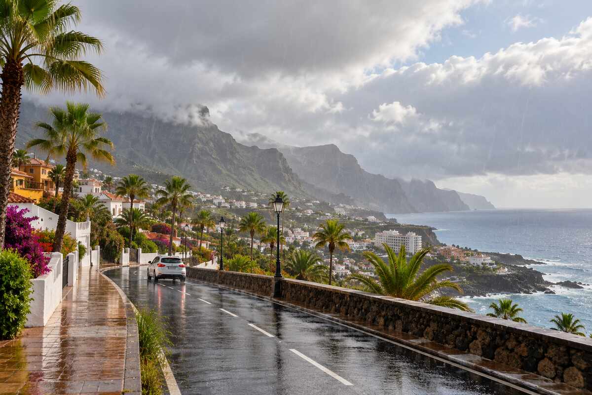 Teneriffa erwartet am Montag leichte Regenfälle und vereinzelten Nieselregen – Wetter (Regenwetter)