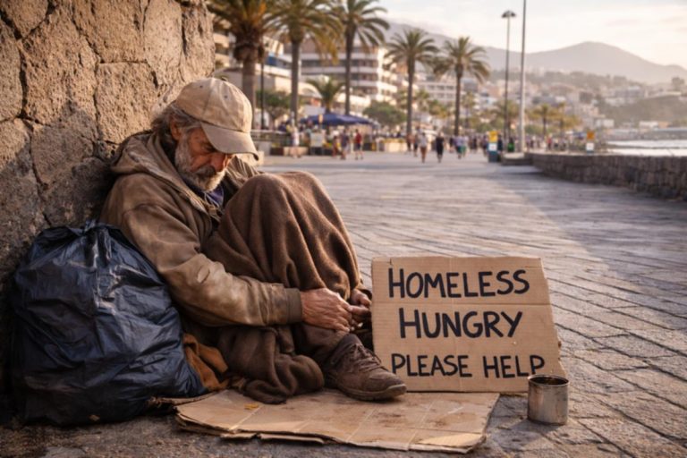 Teneriffa: 3,5 Millionen Euro für Obdachlosenhilfe im Jahr 2026