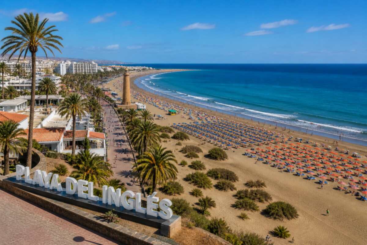 Mann mit Bauchverletzung in Playa del Inglés ins Krankenhaus gebracht auf Gran Canaria (Playa Del Ingles)