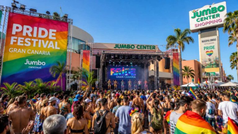 Maspalomas Pride: Über 600 Teilnehmer bei Schaumfest