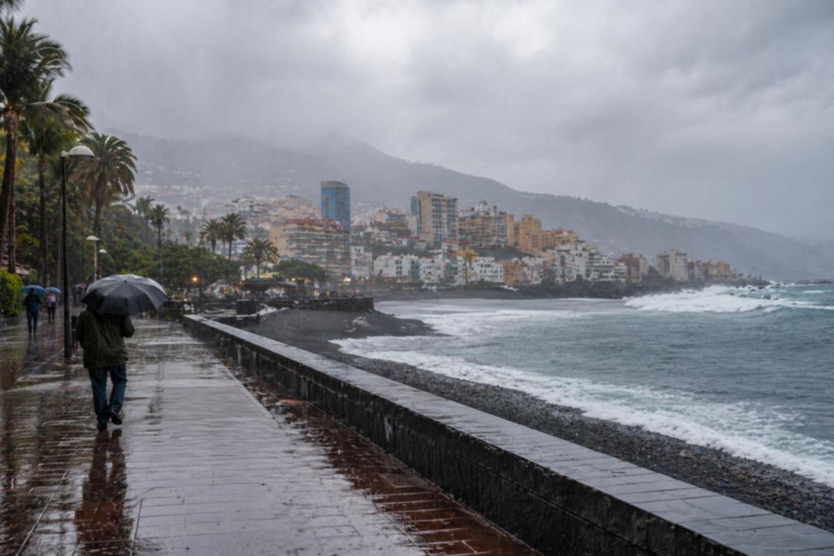 Wetterwarnung für die Kanaren: Regen und starker Wind am Wochenende – Wetter auf Kanaren (Regenwetter)