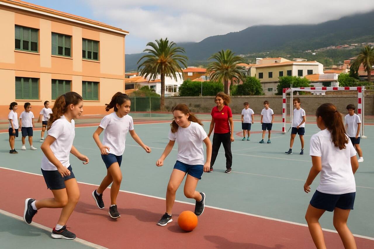 Traditionelle Sportarten: III Semana Canaria begeistert Schüler in Teneriffa – Sport (Schueler Beim Sport)