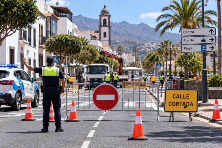 Verkehrsbeschränkungen in La Laguna am Feiertag des Santísimo Cristo
