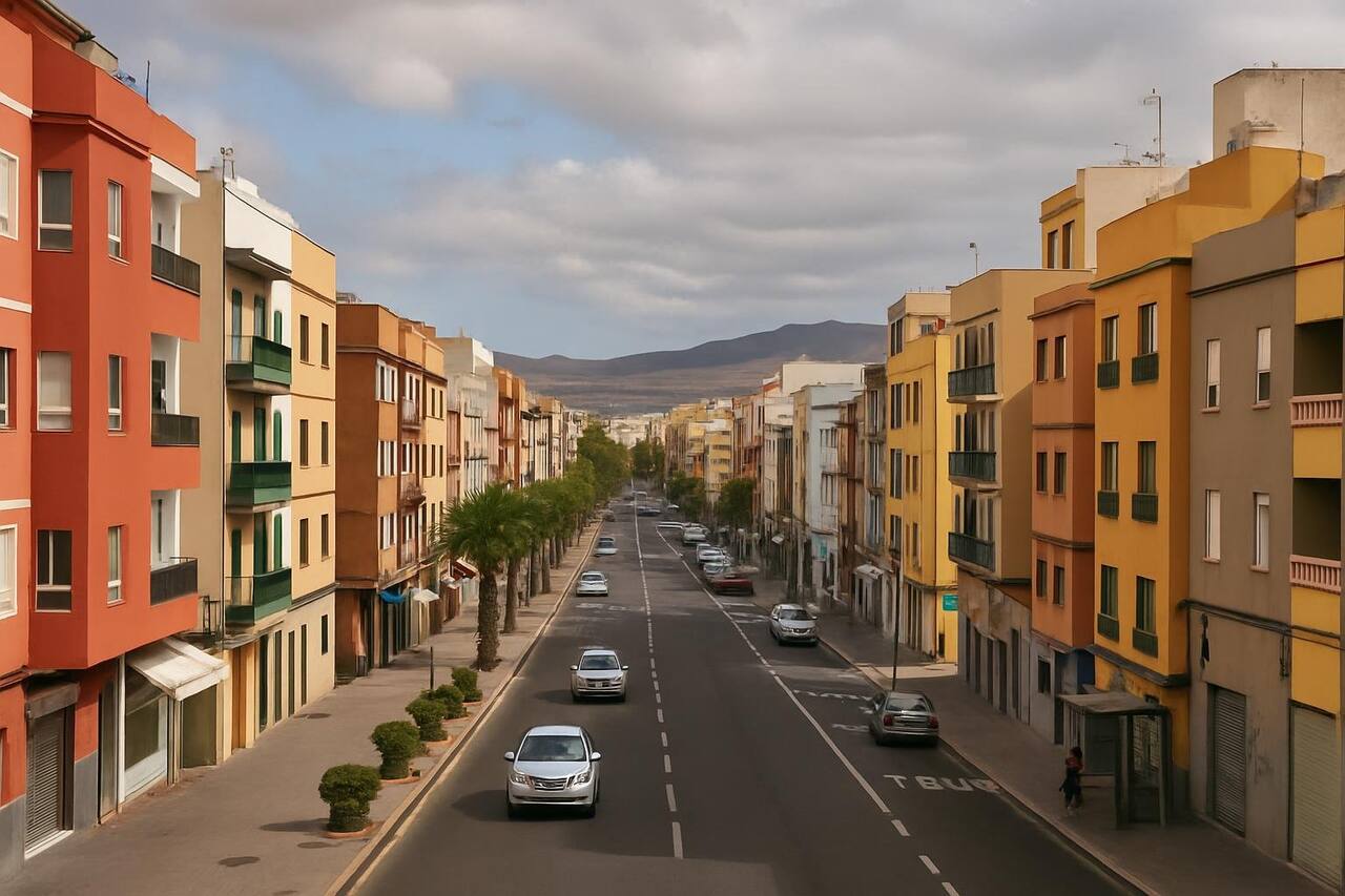 Elf Schüler aus Vecindario tragen Verse bei Papstmesse auf Gran Canaria vor auf Gran Canaria (Vecindario)