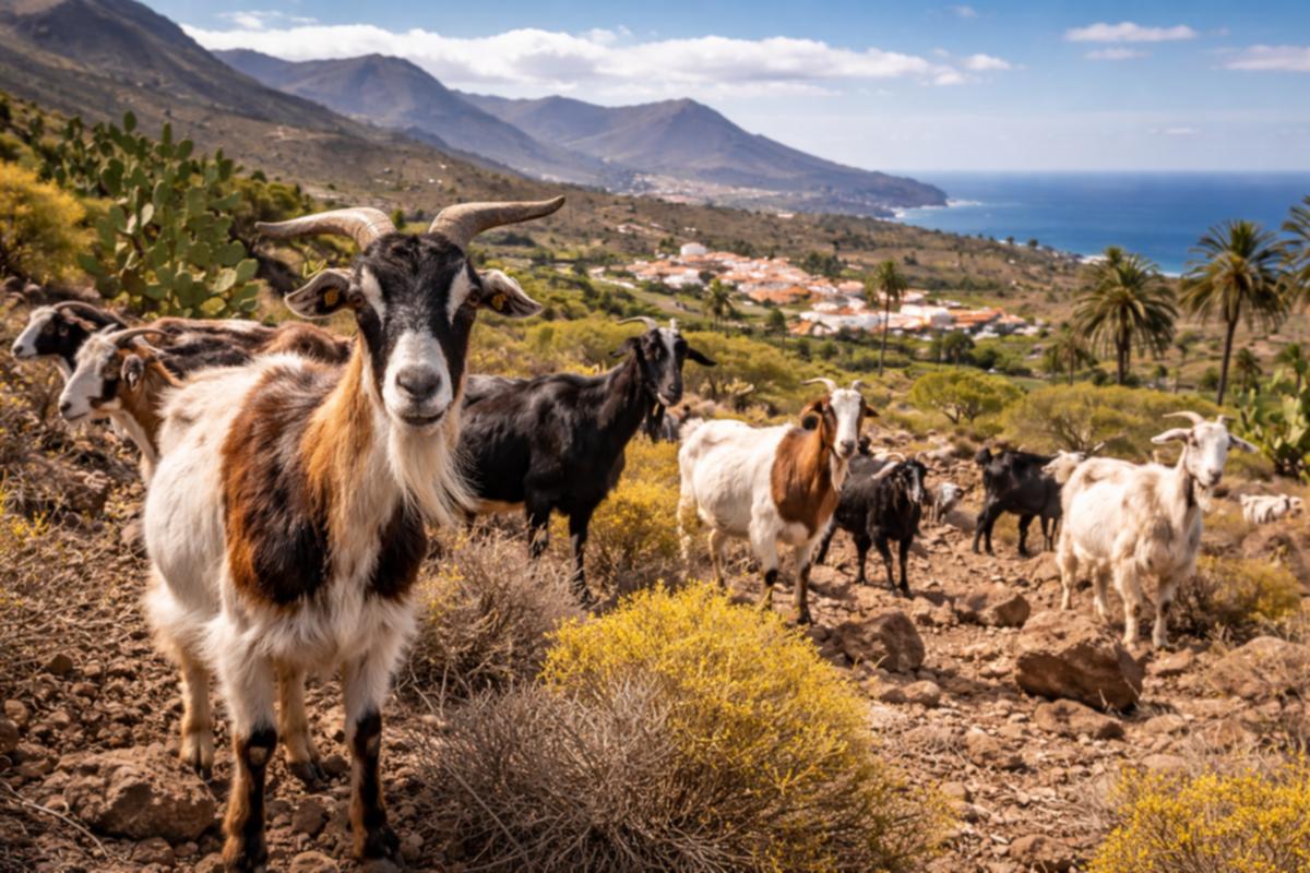 Erhalt historischer Weidewege: Über 300 präkolumbianische Pfade in Gefahr in Tiere (Ziegen)